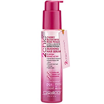 Giovanni Cosmetics 2chic Ultra Luxurious Super Potion With Cherry Blossom & Rose Petals 2.75 oz