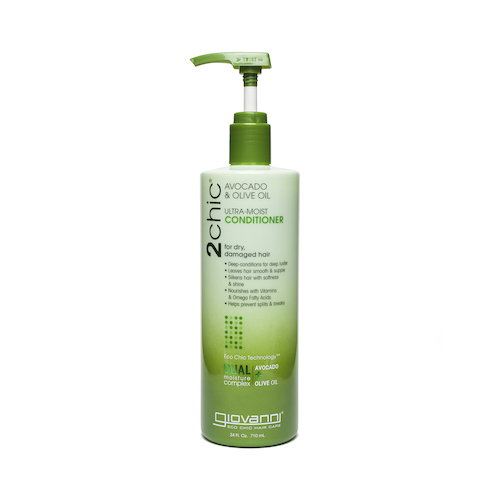 Giovanni Cosmetics 2chic Avocado & Olive Oil Ultra Moist Conditioner 24 oz