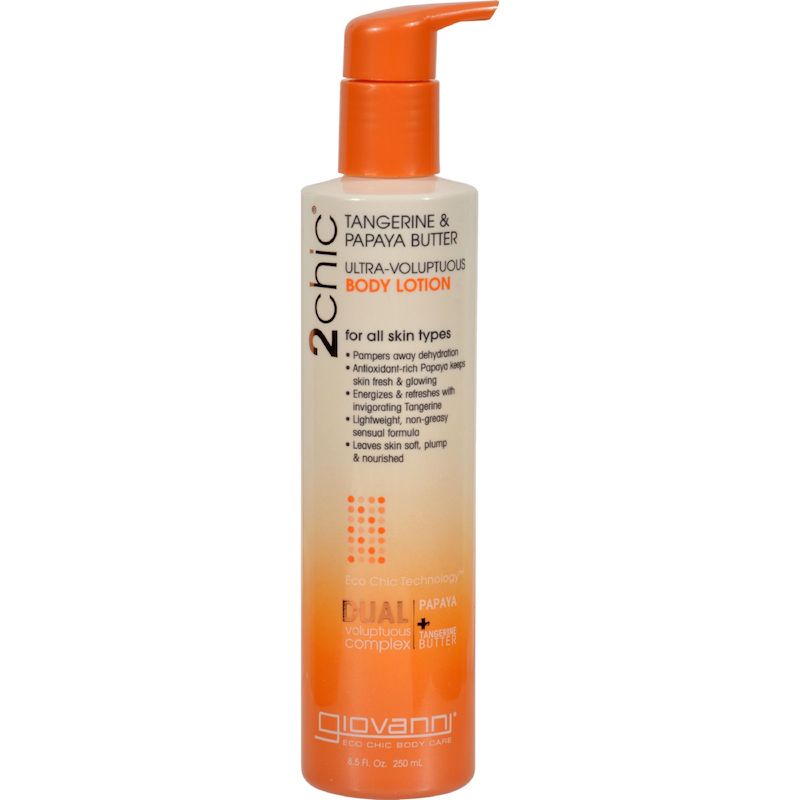 Giovanni Cosmetics 2chic Body Lotion with Tangerine & Papaya Butter 8.5 oz-UNAVAILABLE