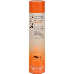 Giovanni Cosmetics 2chic Body Wash with Tangerine & Papaya Butter 10.5 oz