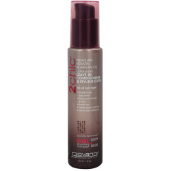 Giovanni Cosmetics 2chic Brazilian Keratin & Argan Oil Ultra Sleek Leave-In Conditioning & Styling Elixir 4.5 oz