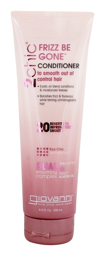 Giovanni Cosmetics 2chic Frizz Be Gone Shea Butter & Sweet Almond Oil Conditioner 8.5 oz