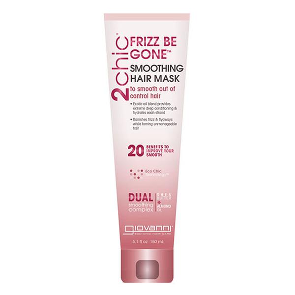 Giovanni Cosmetics 2chic Frizz Be Gone Shea Butter & Sweet Almond Oil Smoothing Hair Mask 5.1 oz-OUT OF STOCK