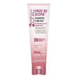 Giovanni Cosmetics 2chic Frizz Be Gone Shea Butter & Sweet Almond Oil Taming Cream 5.1 oz