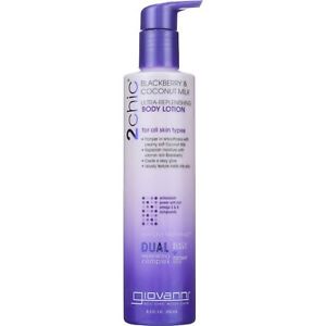 Giovanni Cosmetics 2chic Ultra Replenishing Body Lotion with Blackberry & Coconut Milk 8.5 oz-UNAVAILABLE