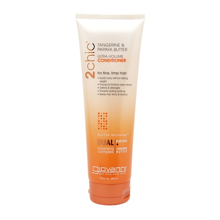Giovanni Cosmetics 2chic Ultra Volume Conditioner with Tangerine & Papaya Butter 8.5 oz