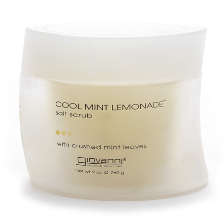 Giovanni Cosmetics Cooling Salt Scrub Mint Lemonade 9 oz      TEMPORARILY UNAVAILABLE