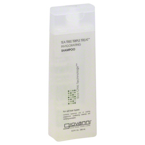 Giovanni Cosmetics Shampoo Triple Treat Tea Tree 8.5 oz