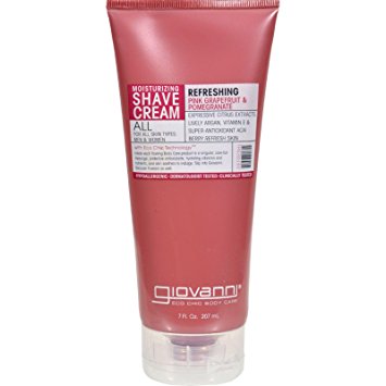 Giovanni Cosmetics Shave Cream (Refreshing) Pink Grapefruit & Pomegranate 7 oz-OUT OF STOCK