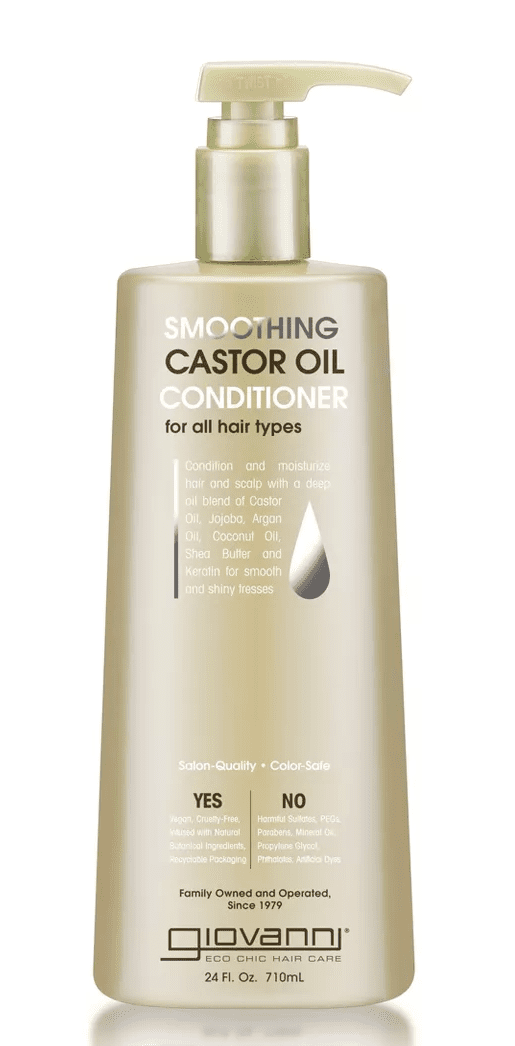 Giovanni Cosmetics Smoothing Castor Oil Conditioner 24 oz 