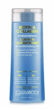Giovanni Cosmetics Strengthening Biotin & Collagen Leave In Conditioner 8.5/oz