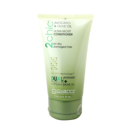 Giovanni Cosmetics 2chic Avocado & Olive Oil Ultra Moist Conditioner Travel Size 1.5 oz