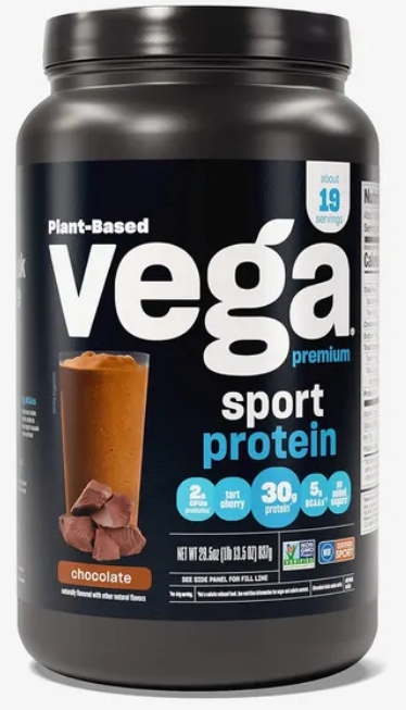 Vega - Sport Premium Protein Chocolate 29.5 oz 19 Servings