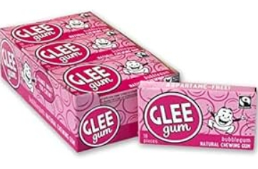 Glee Gum Natural Gum; Bubblegum Flavored                              16 CT