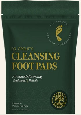 Global Healing Dr. Group's Cleansing Foot Pads 10 ct
