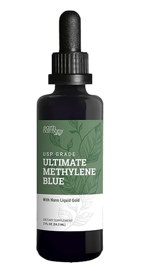 Global Healing - Earth Harmony USP Grade Ultimate Methylene Blue 2 /oz 60 Servings