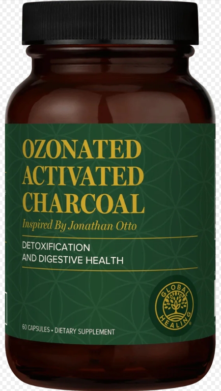 Global Healing Ozonated Activated Charcoal 60 capsule