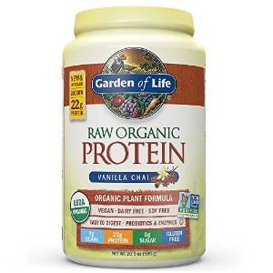 Garden of Life - RAW Organic Protein Powder Vanilla Spiced Chai 20.5 oz (580g)