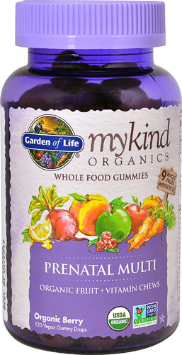 Garden of Life - mykind Organics Prenatal Multi Gummy Organic Berry 120 cap