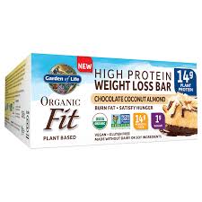 Garden of Life - Organic Fit Bar Chocolate Coconut Almond Flavor 12 bars     TEMPORARILY UNAVAILABLE