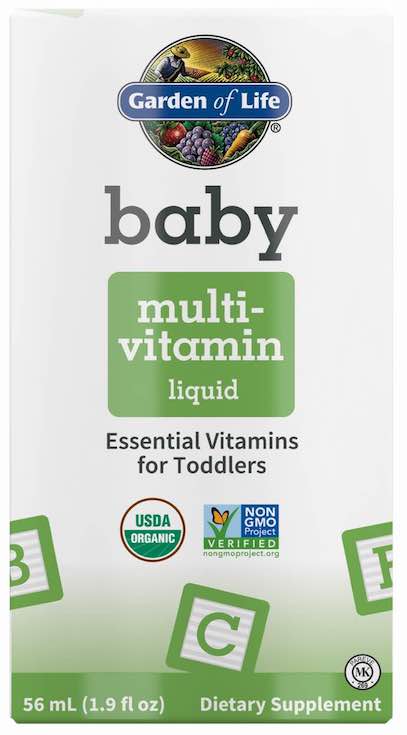 Garden of Life - baby multivitamin, Organic 1.9oz Liquid-OUT OF STOCK