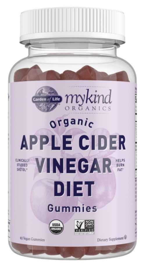 Garden of Life - mykind Organics Apple Cider Vinegar Diet 63 Gummies