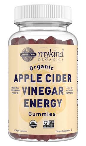 Garden of Life - mykind Organics Apple Cider Vinegar Energy 63 Gummies