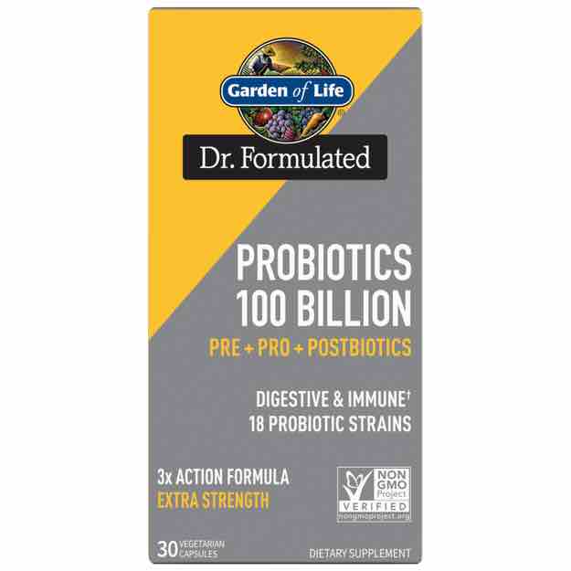 Garden of Life - Dr. Formulated Probiotics 100 Billion 30 Capsules