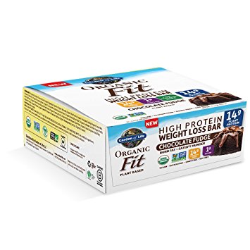 Garden of Life - Organic Fit Weight Loss Bar Chocolate Fudge 12/2 oz