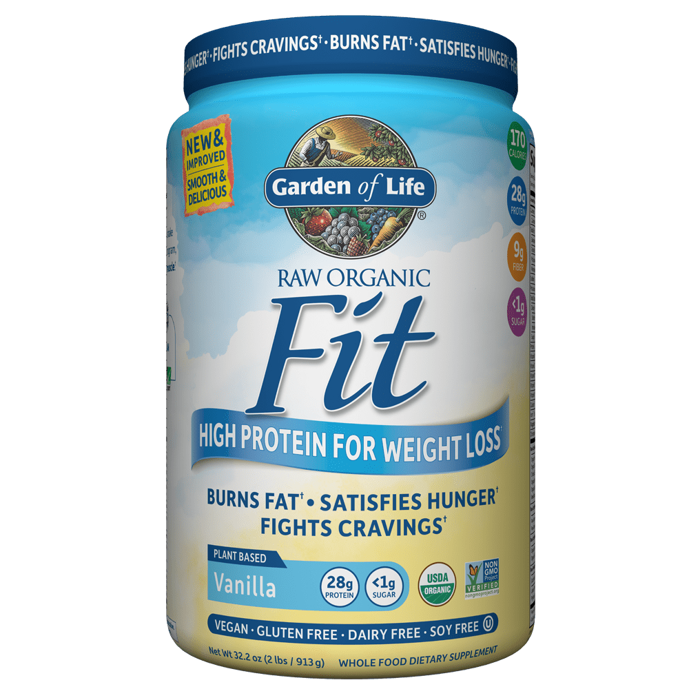 Garden of Life - RAW Fit DBL Size Nutritional Shake Vanilla 32.2oz