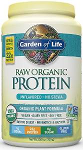 Garden of Life - RAW Organic Protein Powder Unflavored 20 ozs 568g