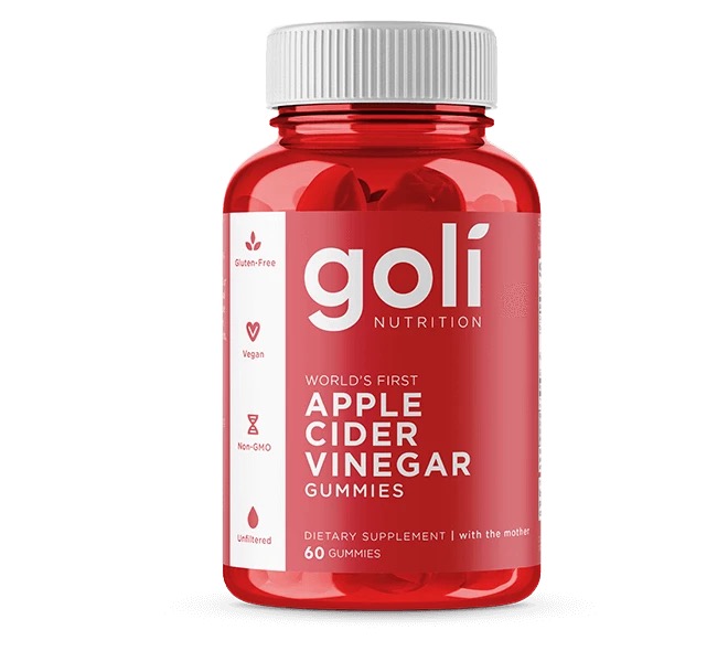 Goli Nutrition Apple Cider Vinegar 60 Gummies