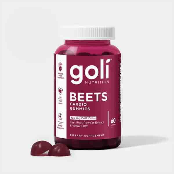Goli Nutrition Beets Cardio Gummies 60 ct