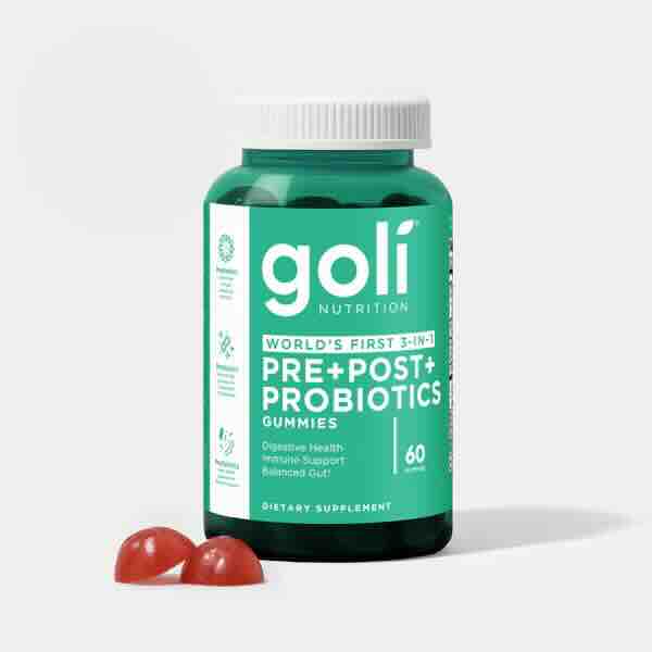 Goli Nutrition Triple Biotic Gummies 60 ct