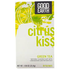 Good Earth Green Tea Citrus Kiss 18 bag-OUT OF STOCK