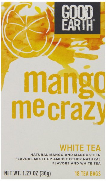 Good Earth Mango Me Crazy White Tea 18 Bags-OUT OF STOCK