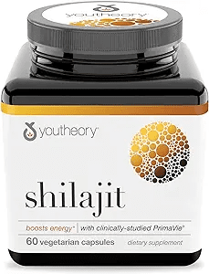 Youtheory Shilajit 60 Veg Caps
