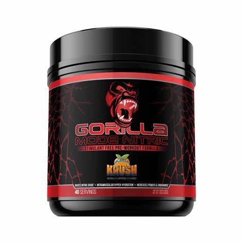 Gorilla Mode Nitric Non-Stimulant Pre-Workout Gorilla Krush 40 serv