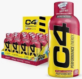 Cellucor - C4 Energy Shots 2 oz 200mg Caffeine Hawaiian Punch Flavor