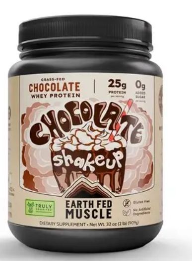 Earth Fed Muscle Grass Fed Whey Chocolate 29 Servings
