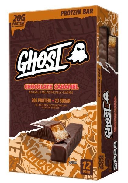 Ghost - Protein Bars 12 Bars Chocolate Caramel