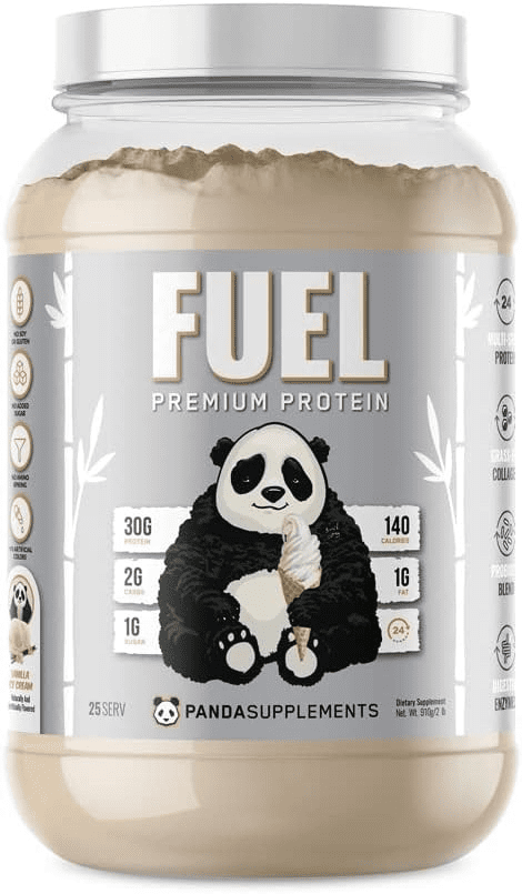 Panda Supplements - Fuel Premium Protein Vanilla Ice Cream 25 Servings