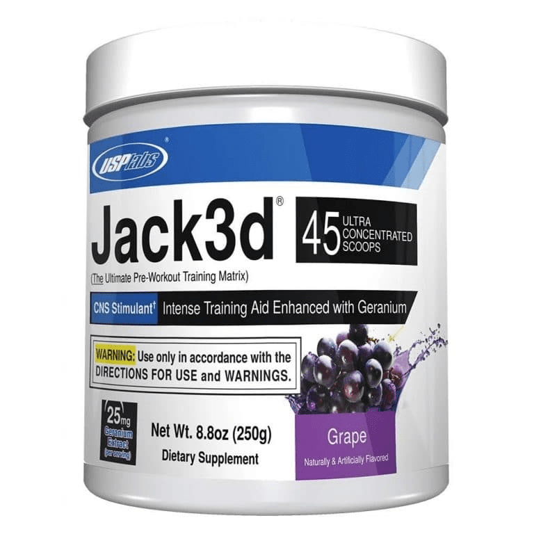 USPLabs - Jacked3d Advanced Grape 45servings