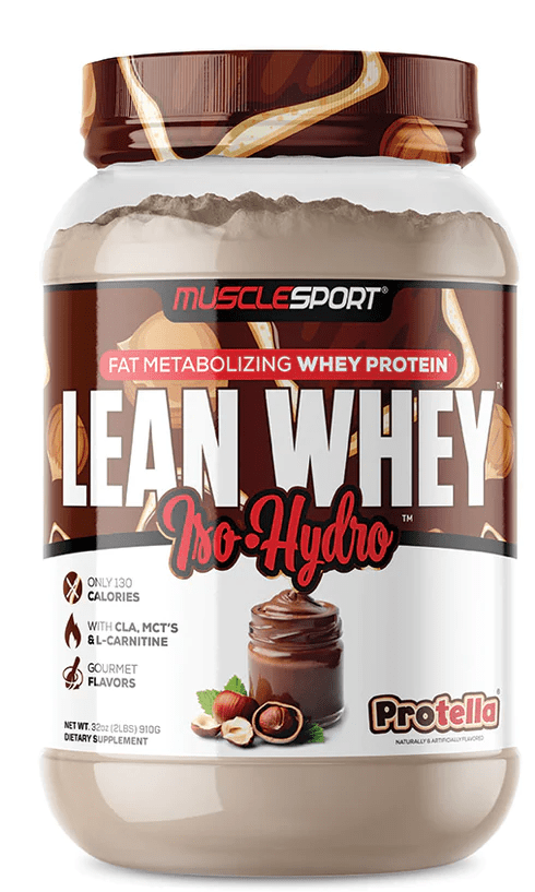 Muscle Sport Lean Whey Iso-Hydro 2pnds 26Serv Protella