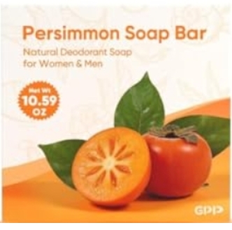 GPP - Persimmon Bath Soap Bar (4 Pack) net wt 10.59 oz