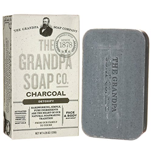 Grandpa's Charcoal Bar Soap 4.25 oz-OUT OF STOCK