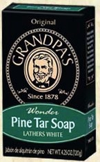Grandpa's Pine Tar Soap Bath Size 4.25 oz