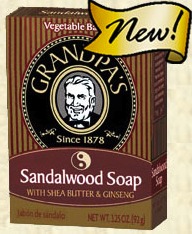 Grandpa's Sandalwood Soap 3.25 oz-OUT OF STOCK