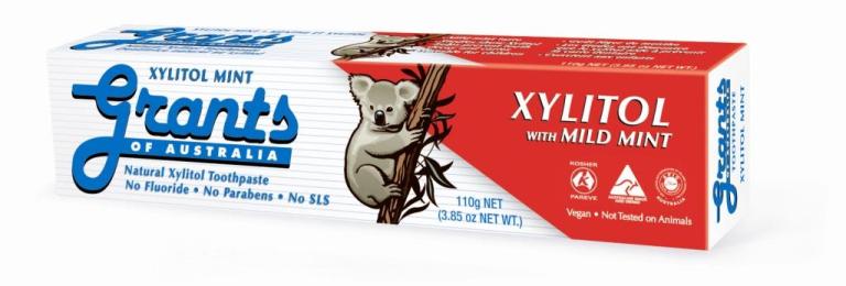 Grant Toothpaste,Xylitol,Mild Mint 3.85 oz-UNAVAILABLE