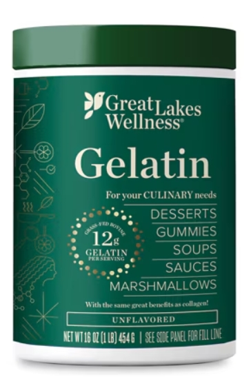 Great Lakes Wellness Gelatin 16/oz Unflavored 